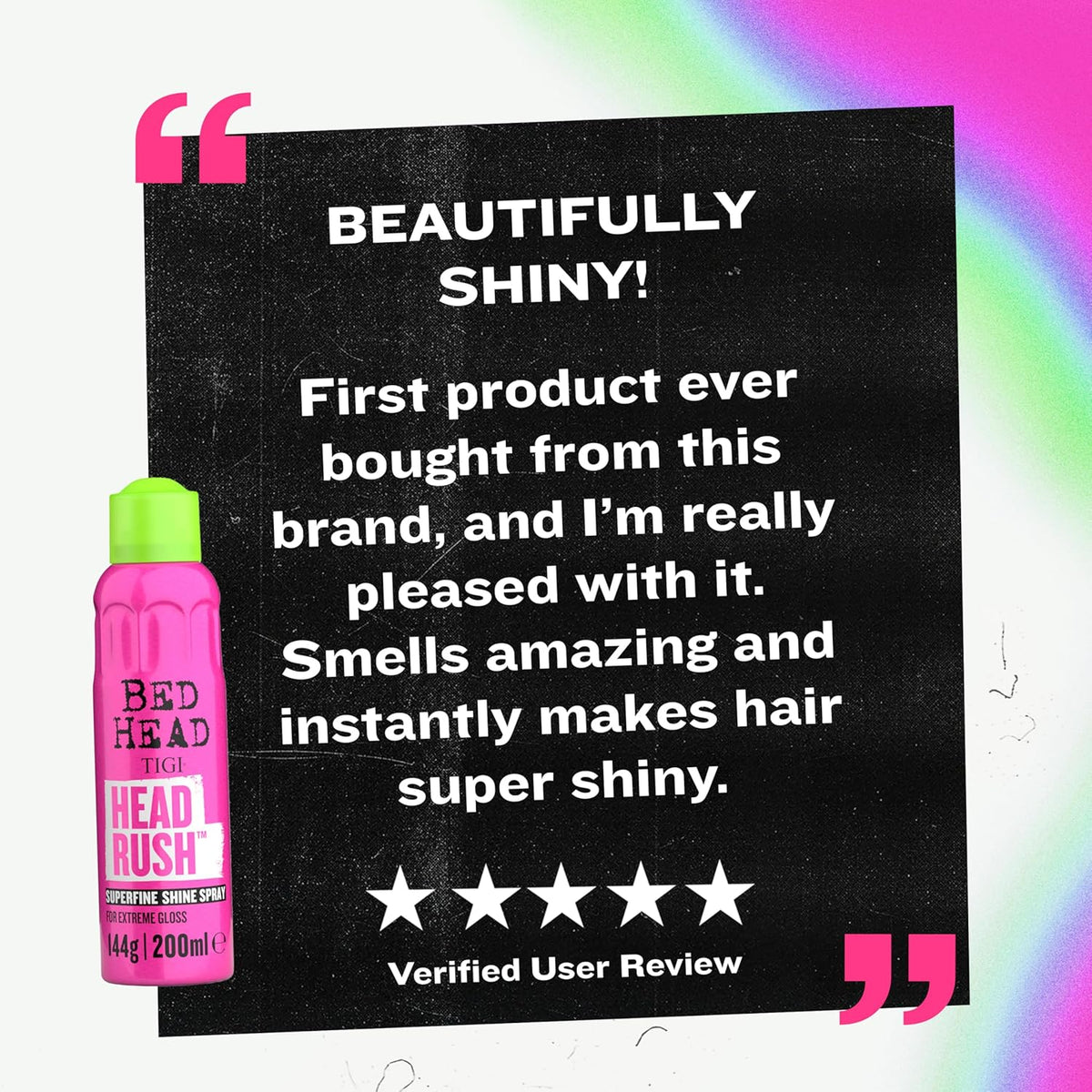 Bed Head by Headrush Shine Spray, 200Ml