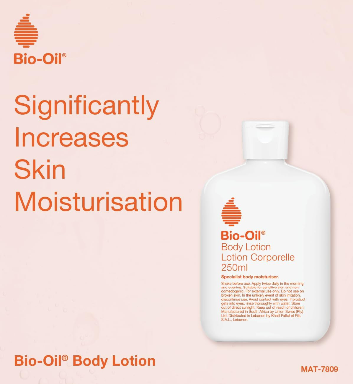 Body Lotion for Dry Skin, Ultralight and Non-Greasy, 175Ml
