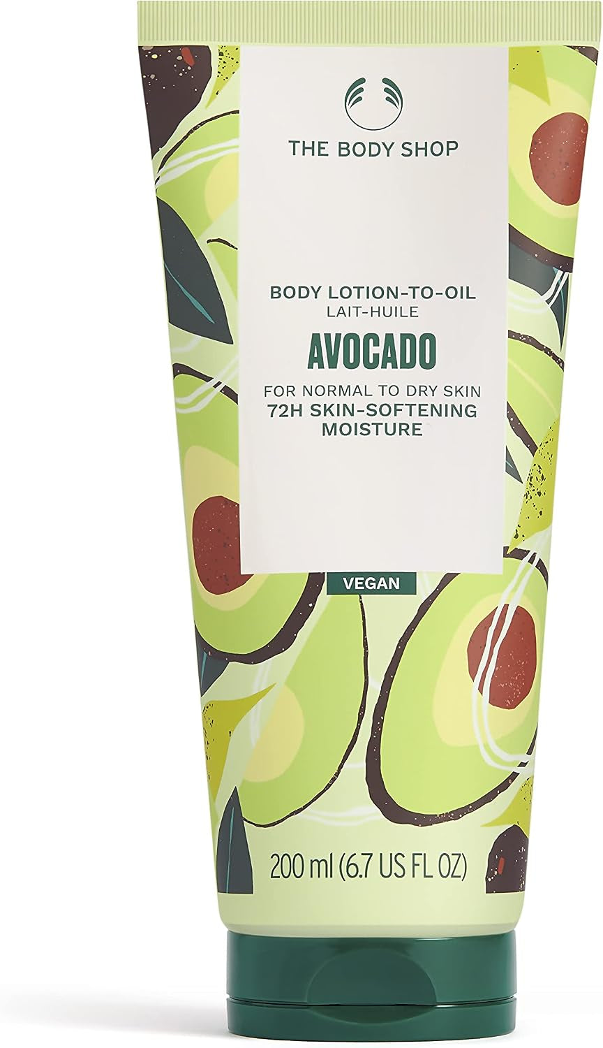 Avocado Body Lotion-To-Oil 200 Ml