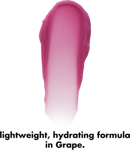 Squeeze Me Lip Balm, Moisturising Lip Balm for a Sheer Tint of Colour, Infused with Hyaluronic Acid, Vegan & Cruelty-Free, Grape