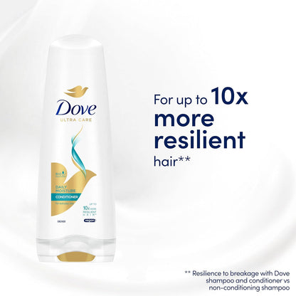Ultra Care Daily Moisture Conditioner Strengthens and Moisturises for up to 10X More Resilient Hair* for Everyday Hair Care 200 Ml