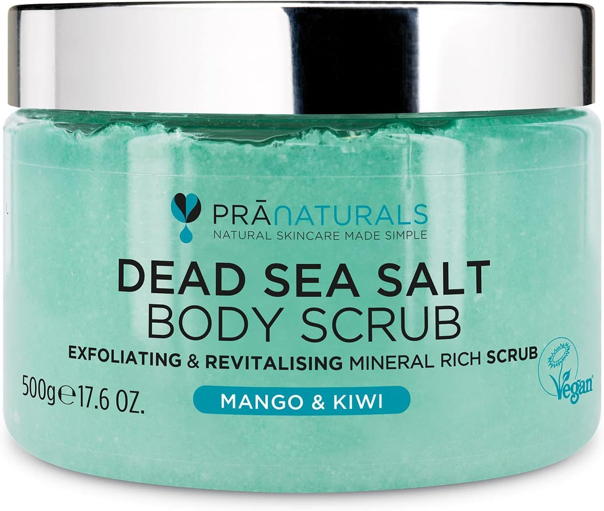 Dead Sea Salt Body Scrub 500G – Mango & Kiwi