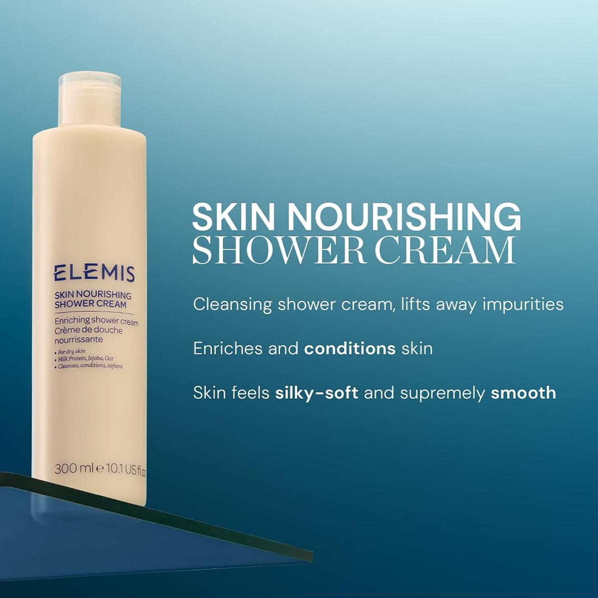 ELEMIS Skin Nourishing Bath Milk & Aching Muscle Super Soak 400Ml Hydrating, Soothing & Muscle-Relieving Body Care