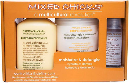 Quad Pack - Anti-Frizz & Curl Enhancing, Moisturizing - Curly Hair Care Set