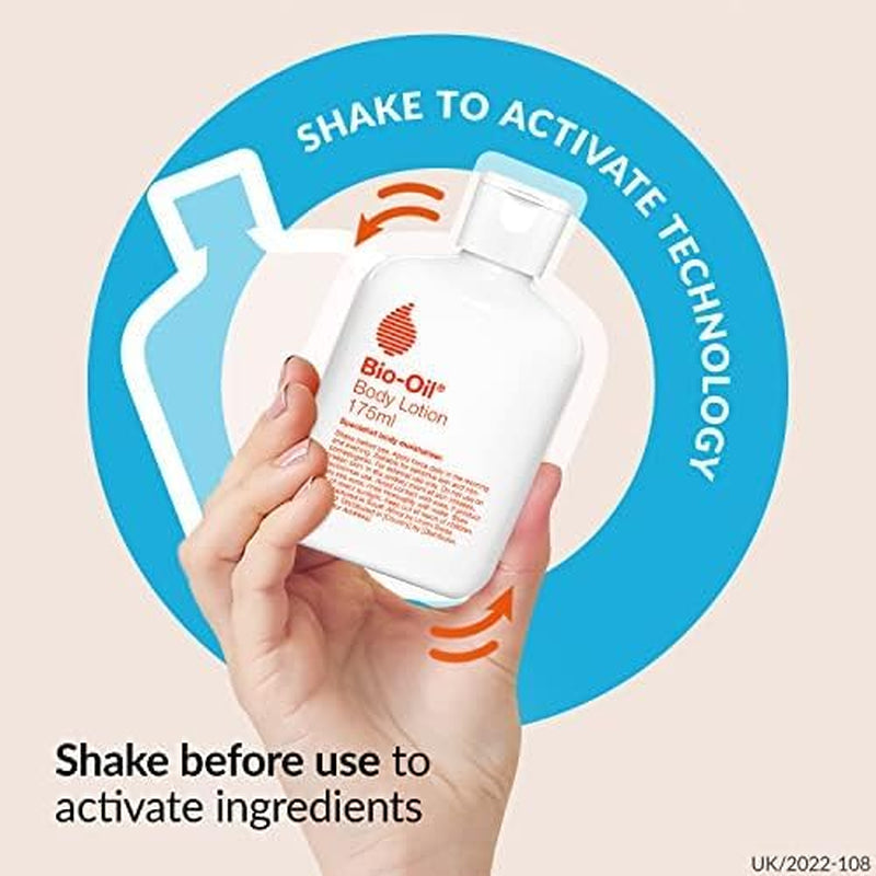 Body Lotion for Dry Skin, Ultralight and Non-Greasy, 175Ml