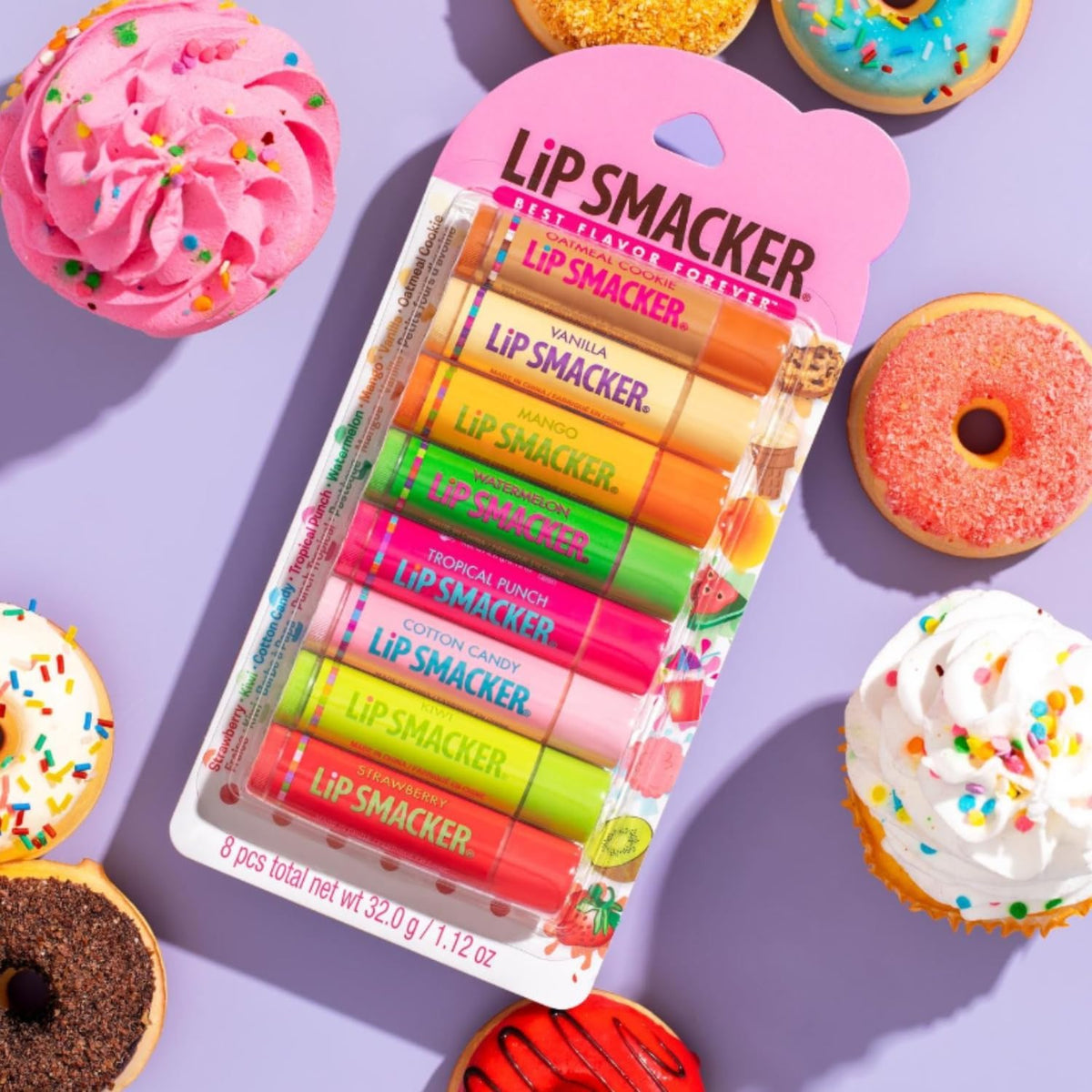 - Original Flavors Party Pack Lip Glosses - 8 Pieces (1.12 Oz./32 G)
