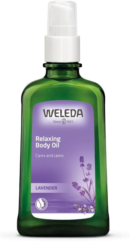 Lavender Relaxing Body Oil with Sweet Almond & Sesame, 100 Ml