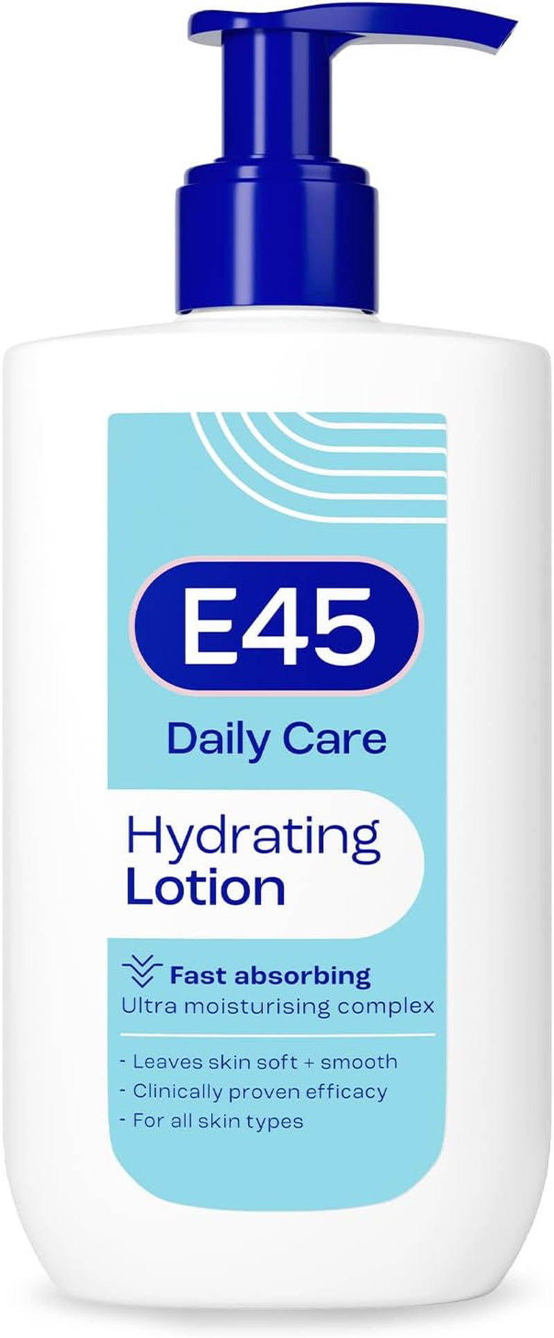 Daily Lotion 400 Ml for All Skin Types – Hydrating Non-Greasy Lightweight Moisturiser - Perfume-Free Long Lasting Body Face Hand Cream - Dermatologically Tested