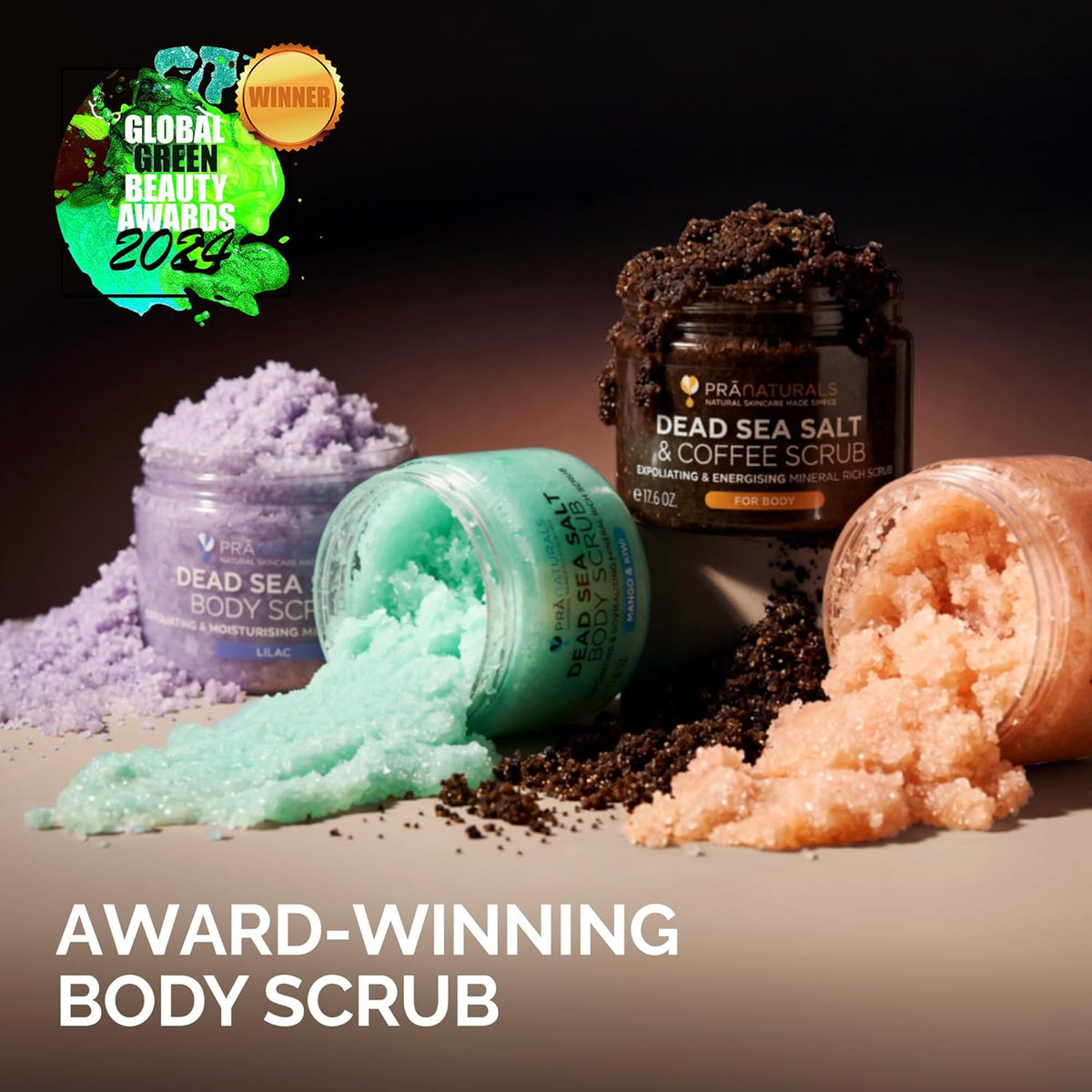 Dead Sea Salt Body Scrub 500G – Mango & Kiwi