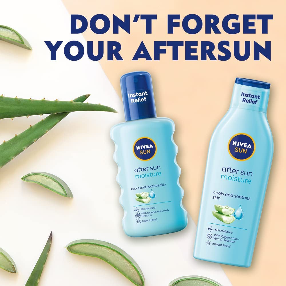 after Sun Moisturising Soothing Lotion (400 Ml), Cooling Moisturiser with Aloe Vera, Naturally Soothing after Sun Care with 24-Hour Effectiveness