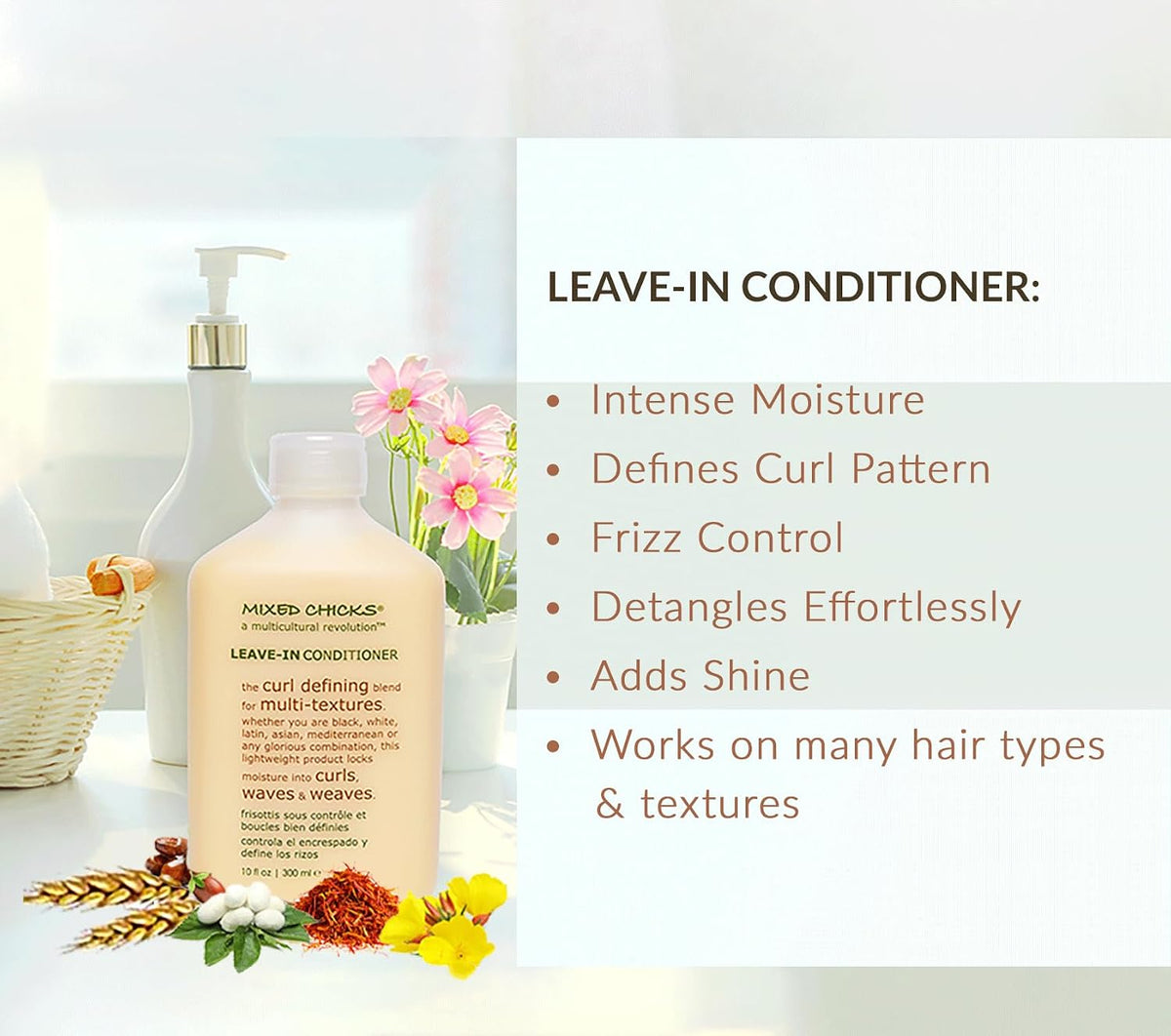 Quad Pack - Anti-Frizz & Curl Enhancing, Moisturizing - Curly Hair Care Set