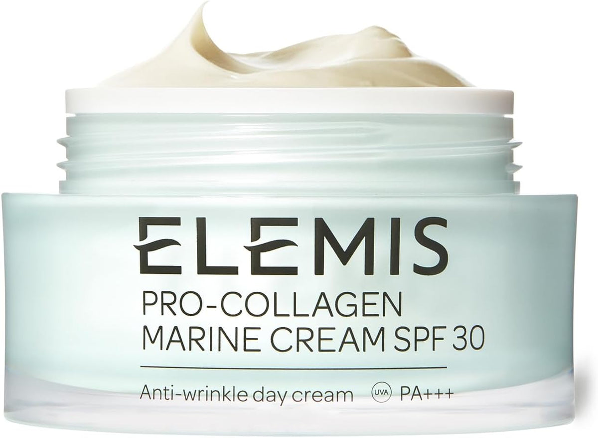 ELEMIS Pro-Collagen Marine Cream -Anti-Wrinkle Face Moisturiser, Hydrating Day Cream, 50Ml