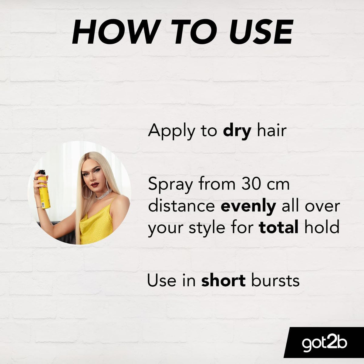 Glued Blasting Freeze Hairspray, 300Ml