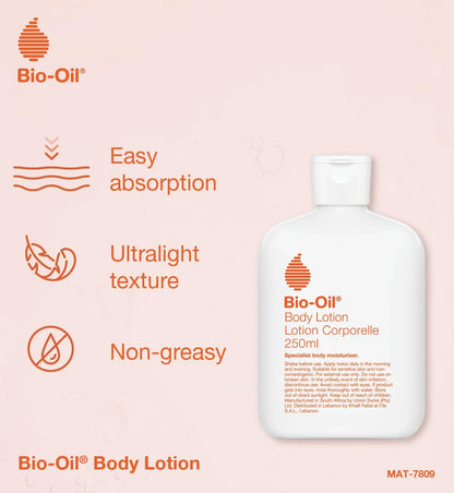 Body Lotion for Dry Skin, Ultralight and Non-Greasy, 175Ml
