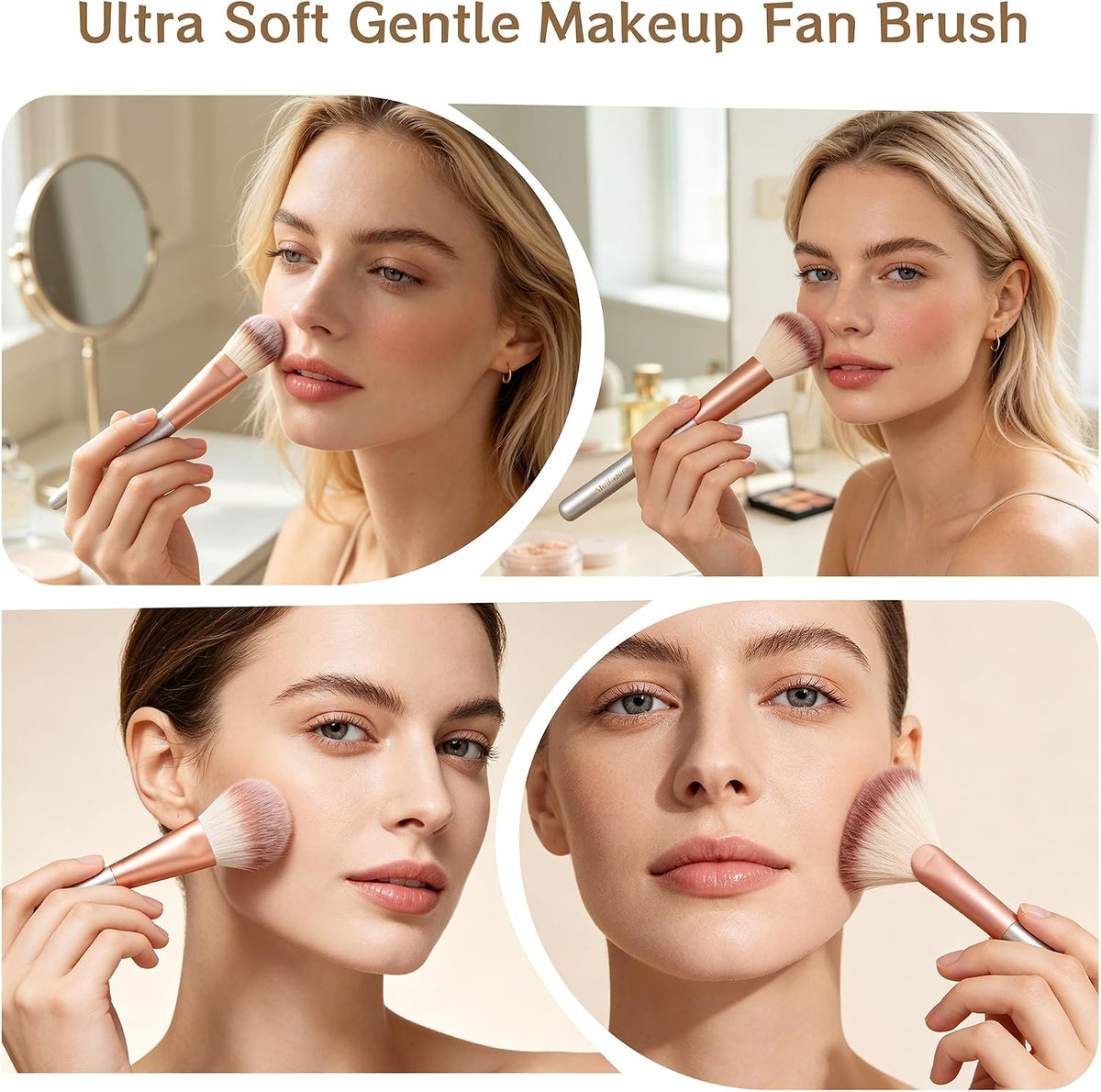 Makeup Brushes  Makeup Brushes Sets Professional 18 Pcs Make up Brushes Premium Synthetic Foundation Brush Blending Face Powder Blush Eyeshadow Eyeliner Makeup Kit with PU Leather Bag