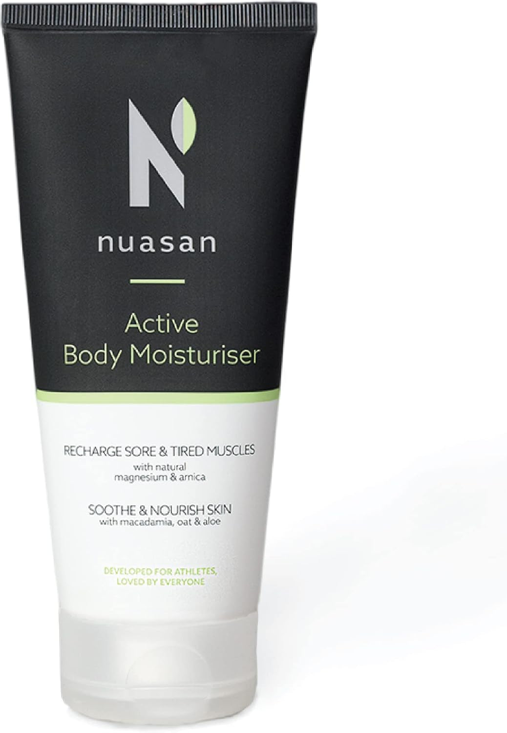Active Body Moisturiser - Hydrating Cream with Magnesium and Arnica - Helps with Tired Muscles and Sore Joints, Workout Recovery - Intense Hydration, Natural Ingredients, Vegan Skin Care