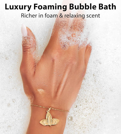 Collagen Bubble Bath - Long Lasting Bubbles Luxury Foaming Bath - Oatmeal Milk Honey - Moisturizing Relaxing Stress Relief Calming Self Care Spa Gift for Women Birthday Gifts Christmas