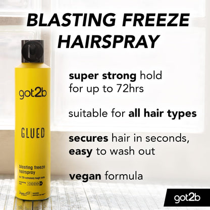 Glued Blasting Freeze Hairspray, 300Ml